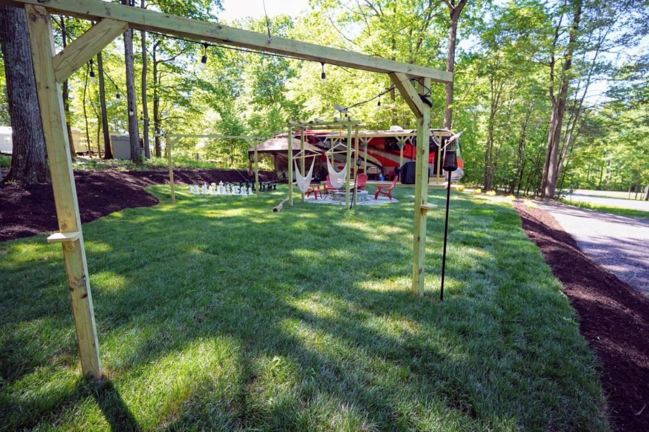 3E *Glamping At Treasure Lake* DuBois Buitenkant foto