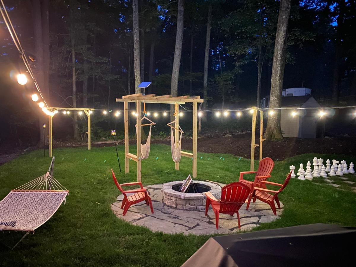 3E *Glamping At Treasure Lake* DuBois Buitenkant foto
