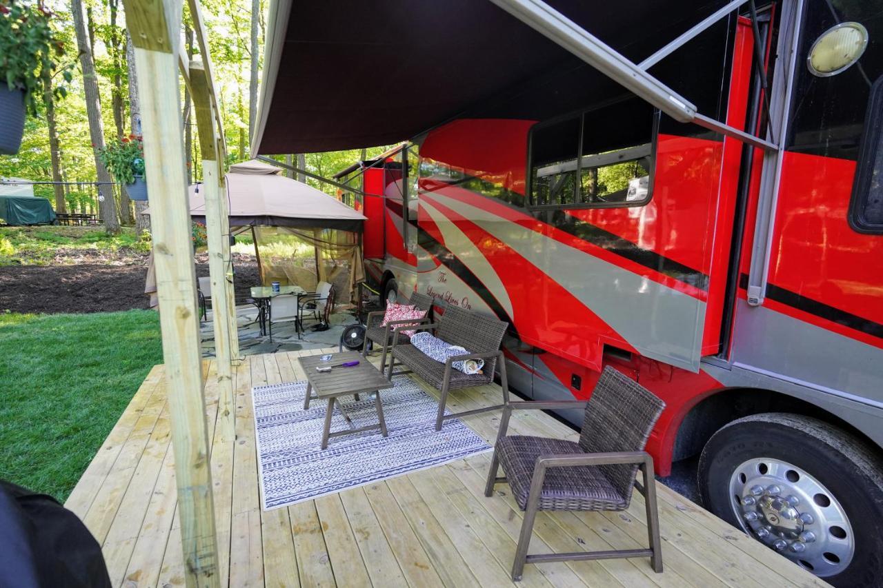 3E *Glamping At Treasure Lake* DuBois Buitenkant foto